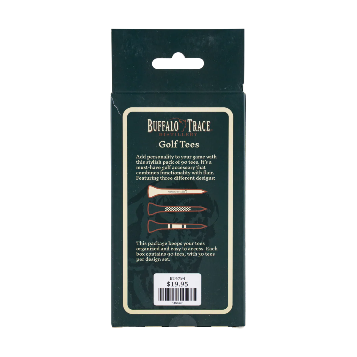 Buffalo Trace Assorted Box of Golf Tees - Image 2