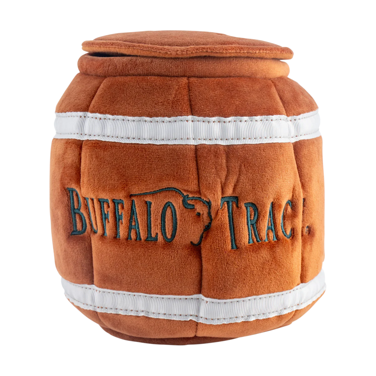 Buffalo Trace Barrel Plush Dog Toy - Image 2