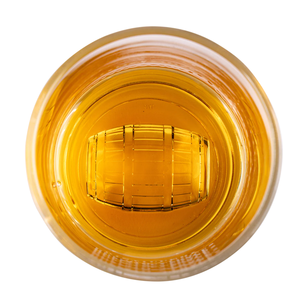 Buffalo Trace Bourbon Barrel Rocks Glass