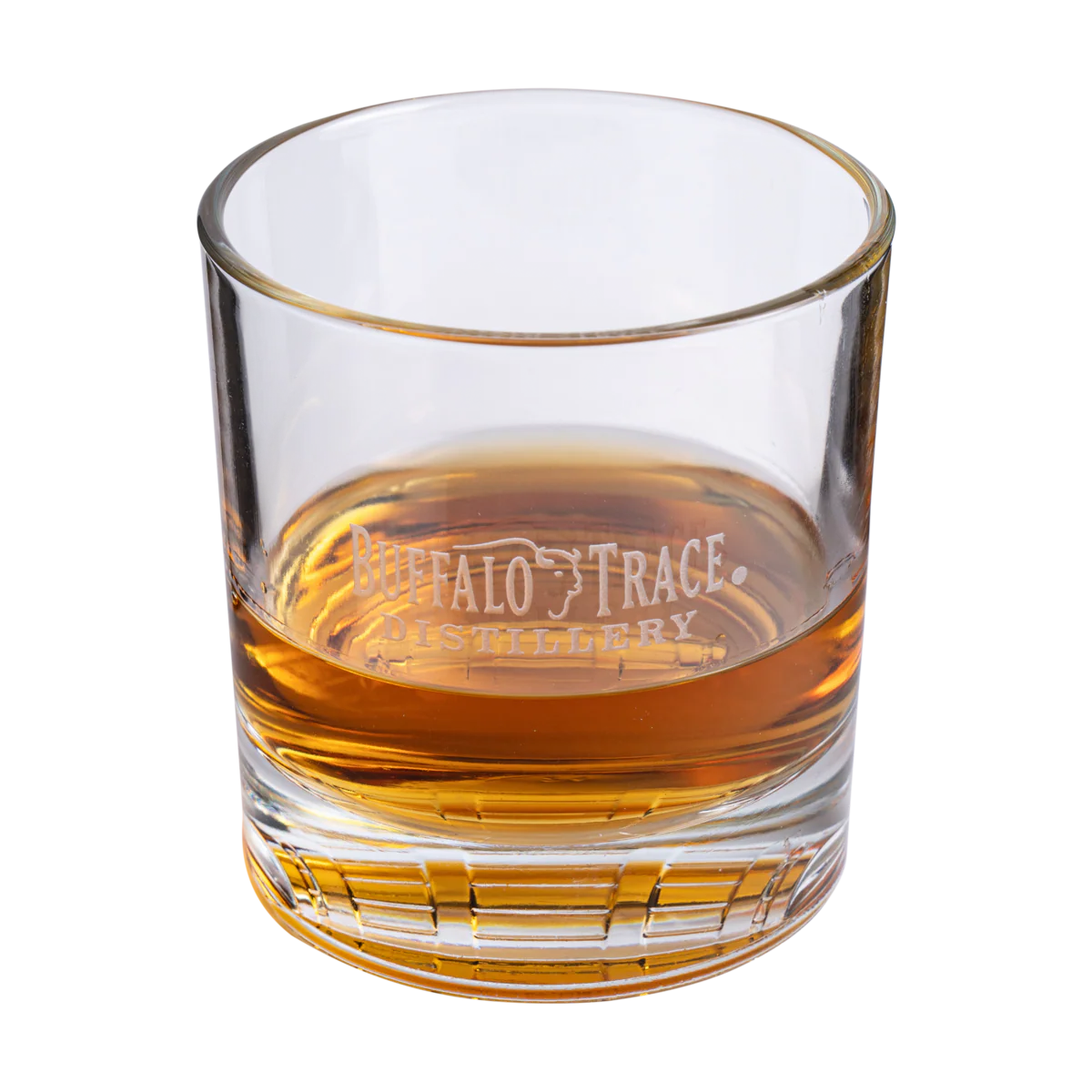 Buffalo Trace Bourbon Barrel Rocks Glass - Image 2