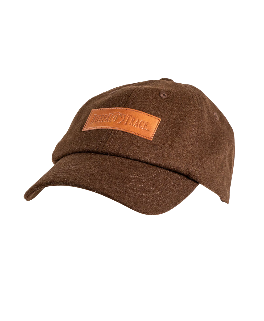Buffalo Trace Brown Wool Logo Patch Hat