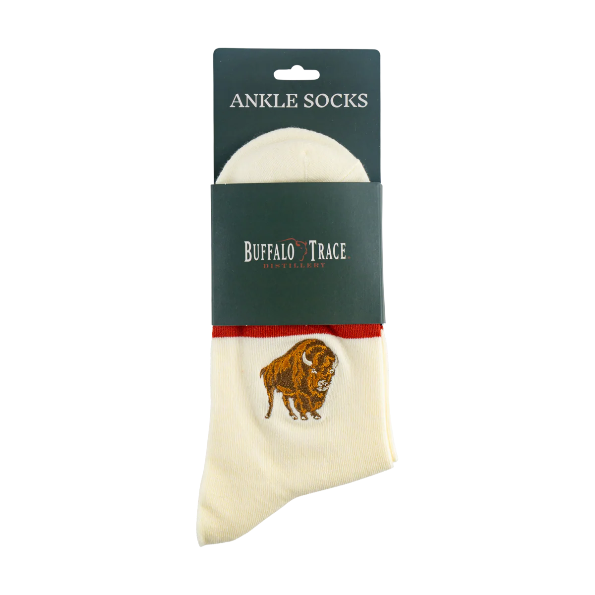 Buffalo Trace Cream Striped Buffalo Socks - Image 2