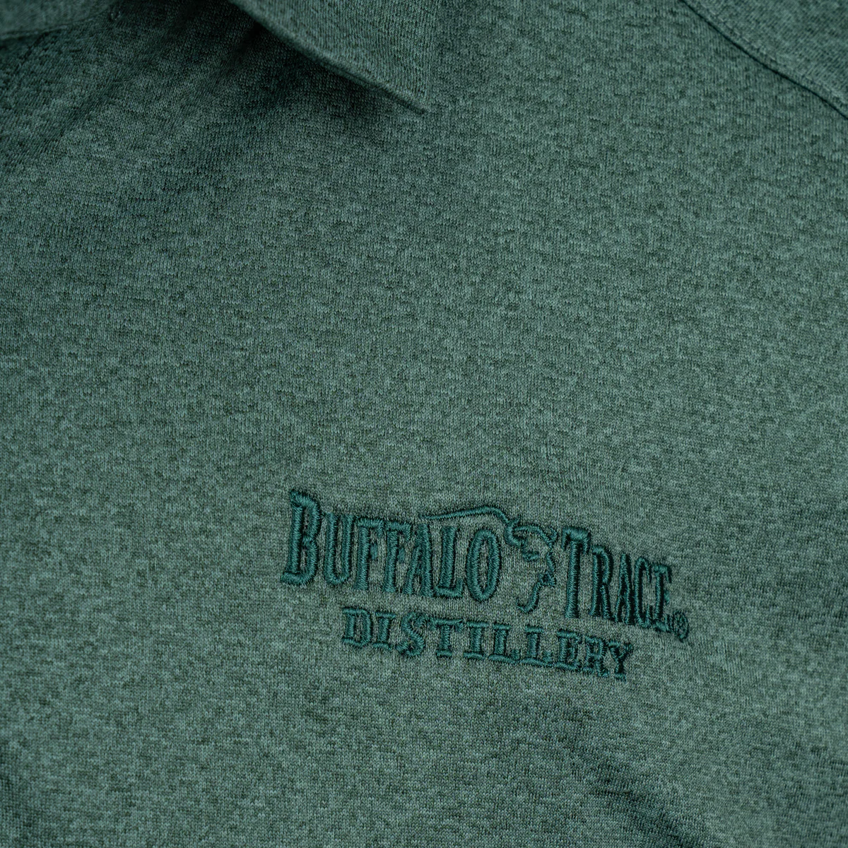 Buffalo Trace Cutter & Buck Green Polo - Image 3