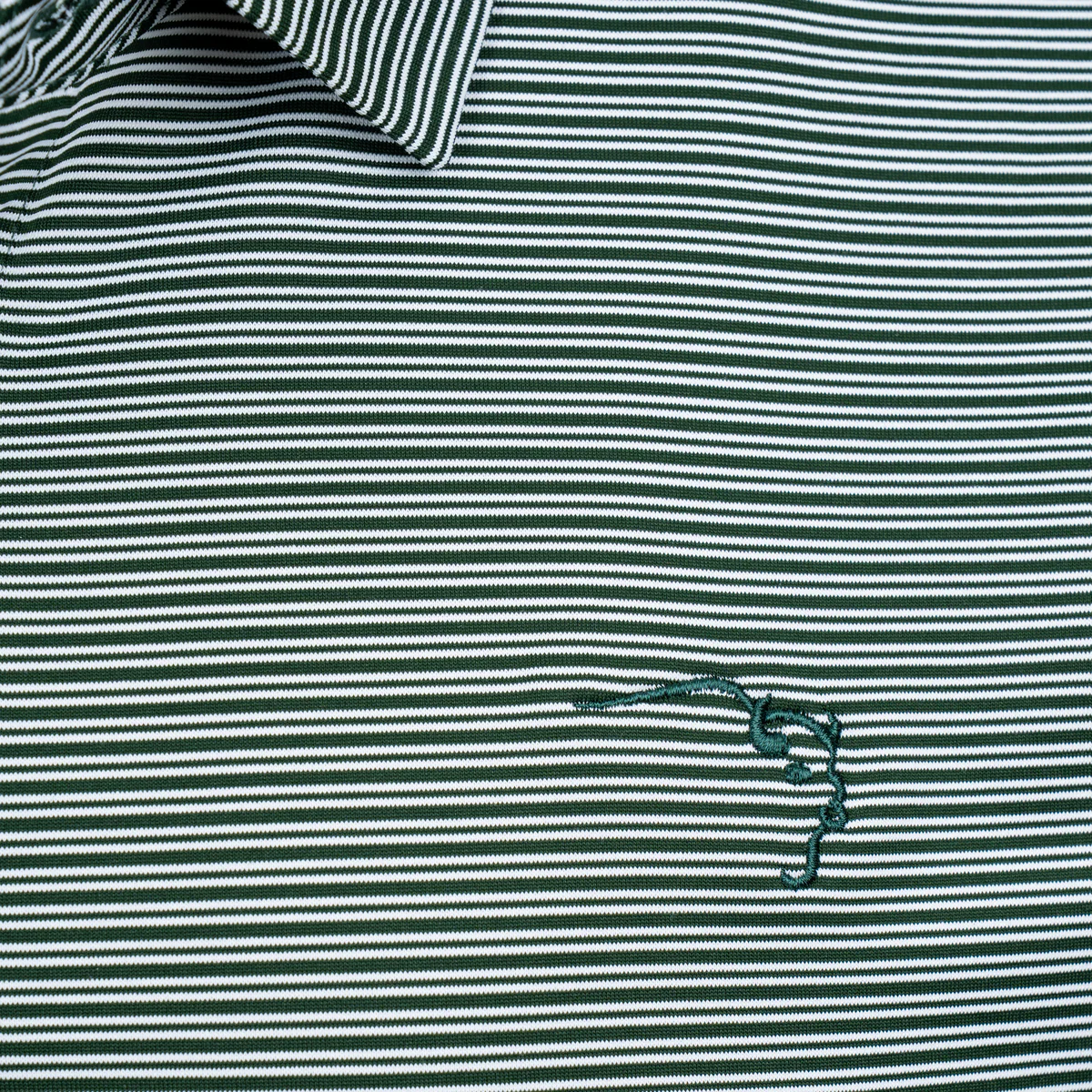 Buffalo Trace Cutter & Buck Striped Polo - Image 3