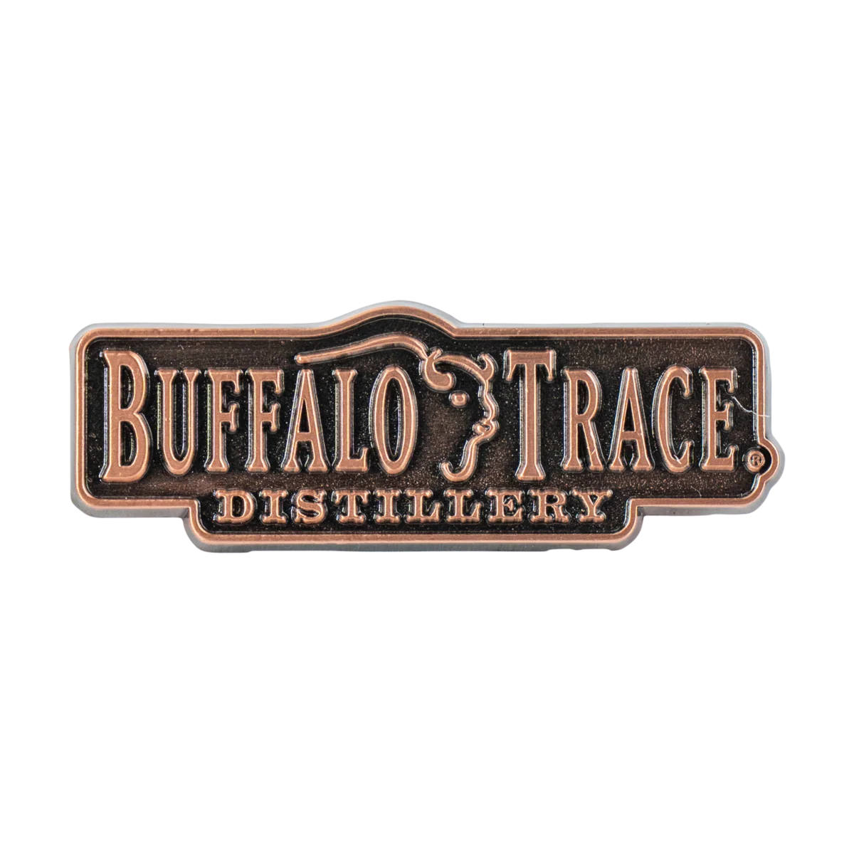 Buffalo Trace Distillery Copper Lapel Pin - Image 2