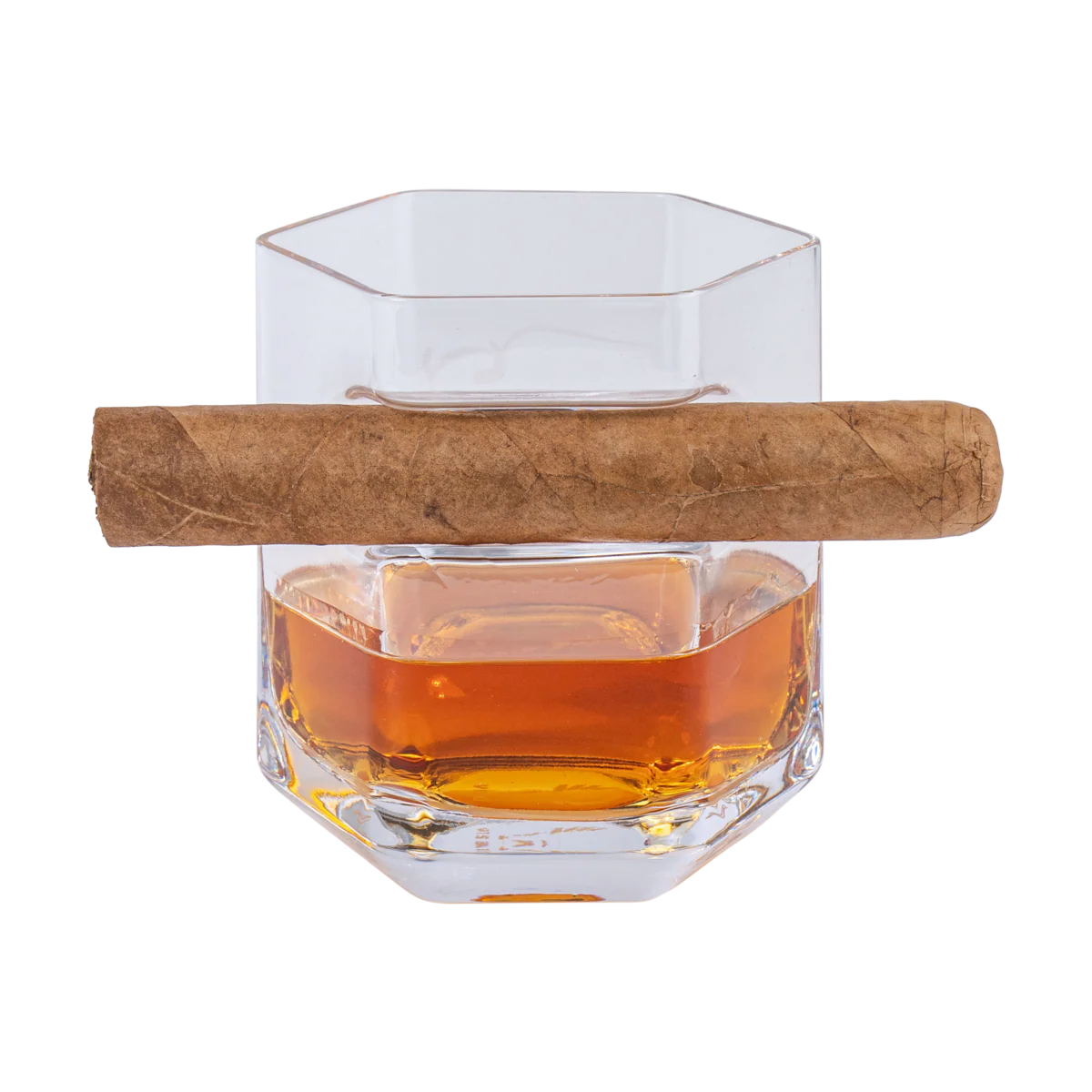 Buffalo Trace Swoosh Etched Cigar Glass - Image 10