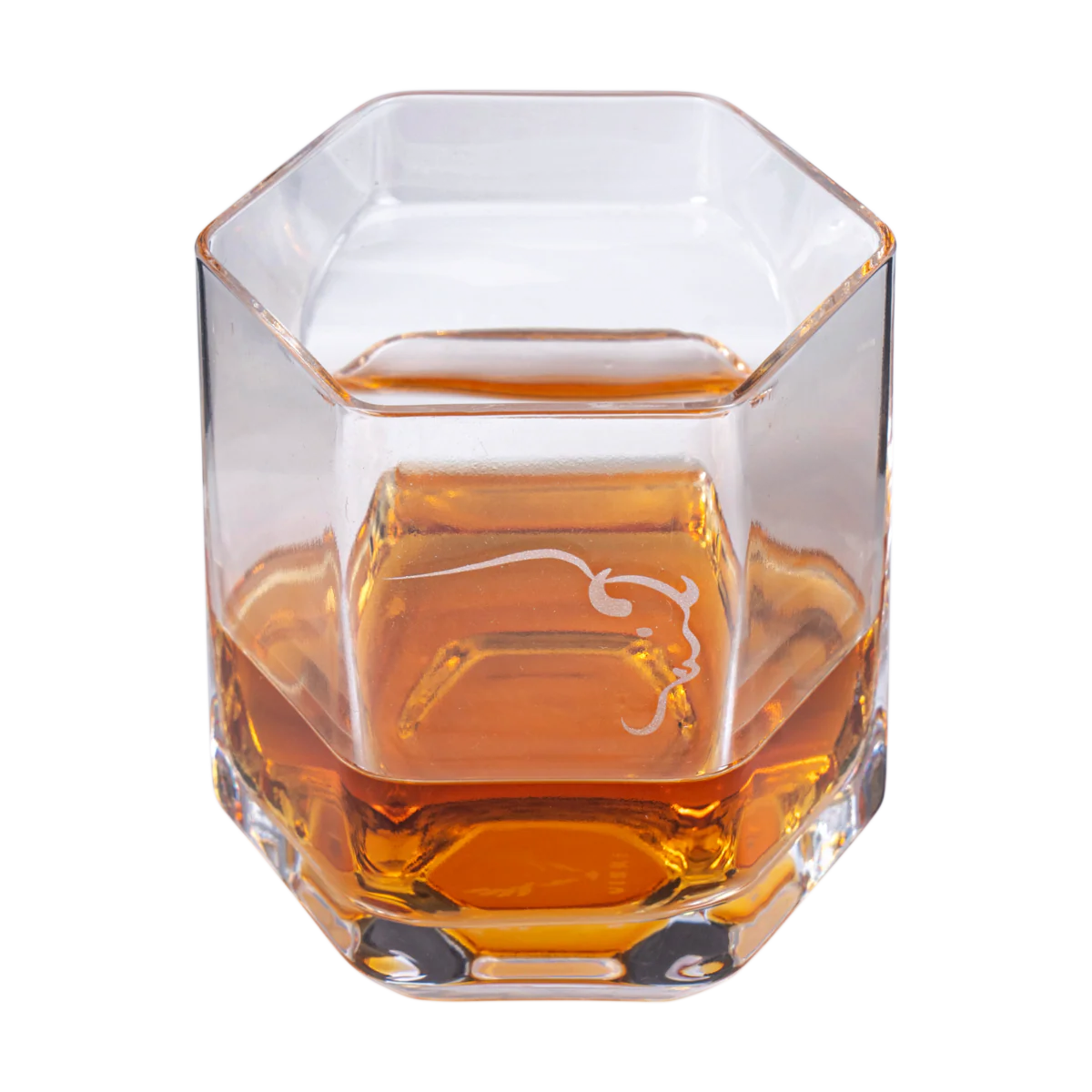 Buffalo Trace Swoosh Etched Cigar Glass - Image 5