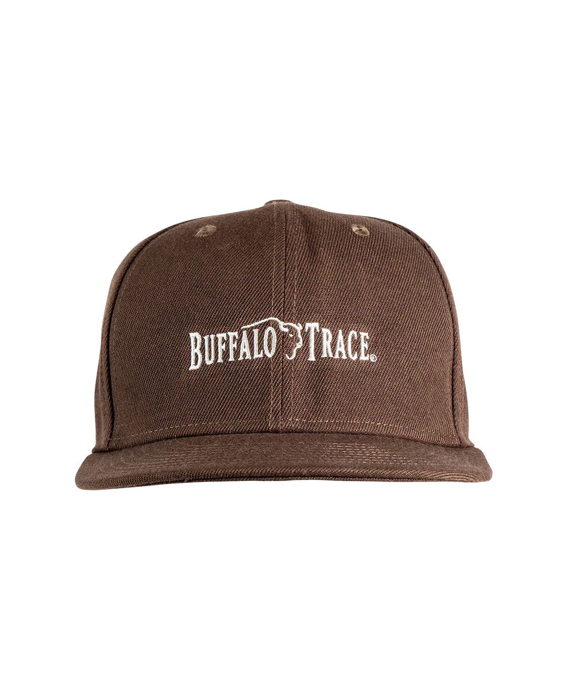 Buffalo Trace Flat Bill Hat (Brown) - Image 2