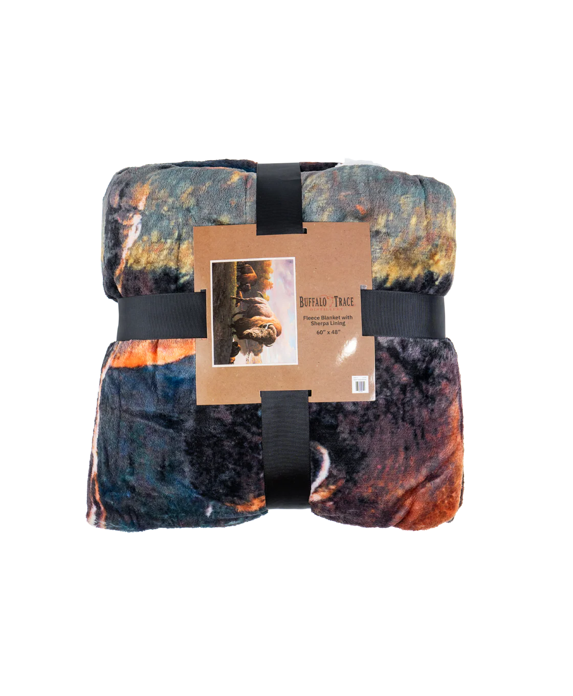Buffalo Trace Fleece Blanket with Buffalo - Image 6