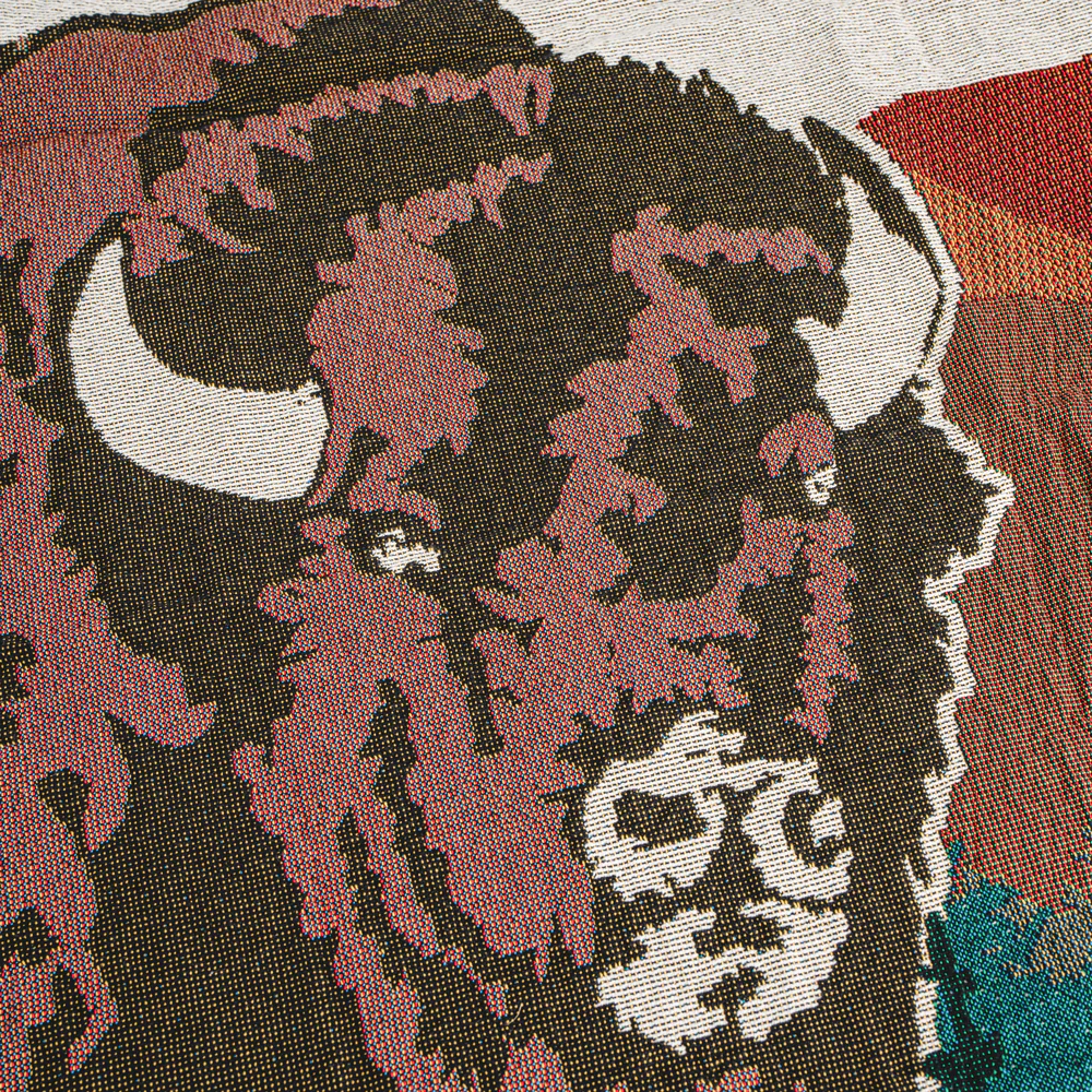 Buffalo Trace Distillery Jacquard Throw Blanket - Image 3