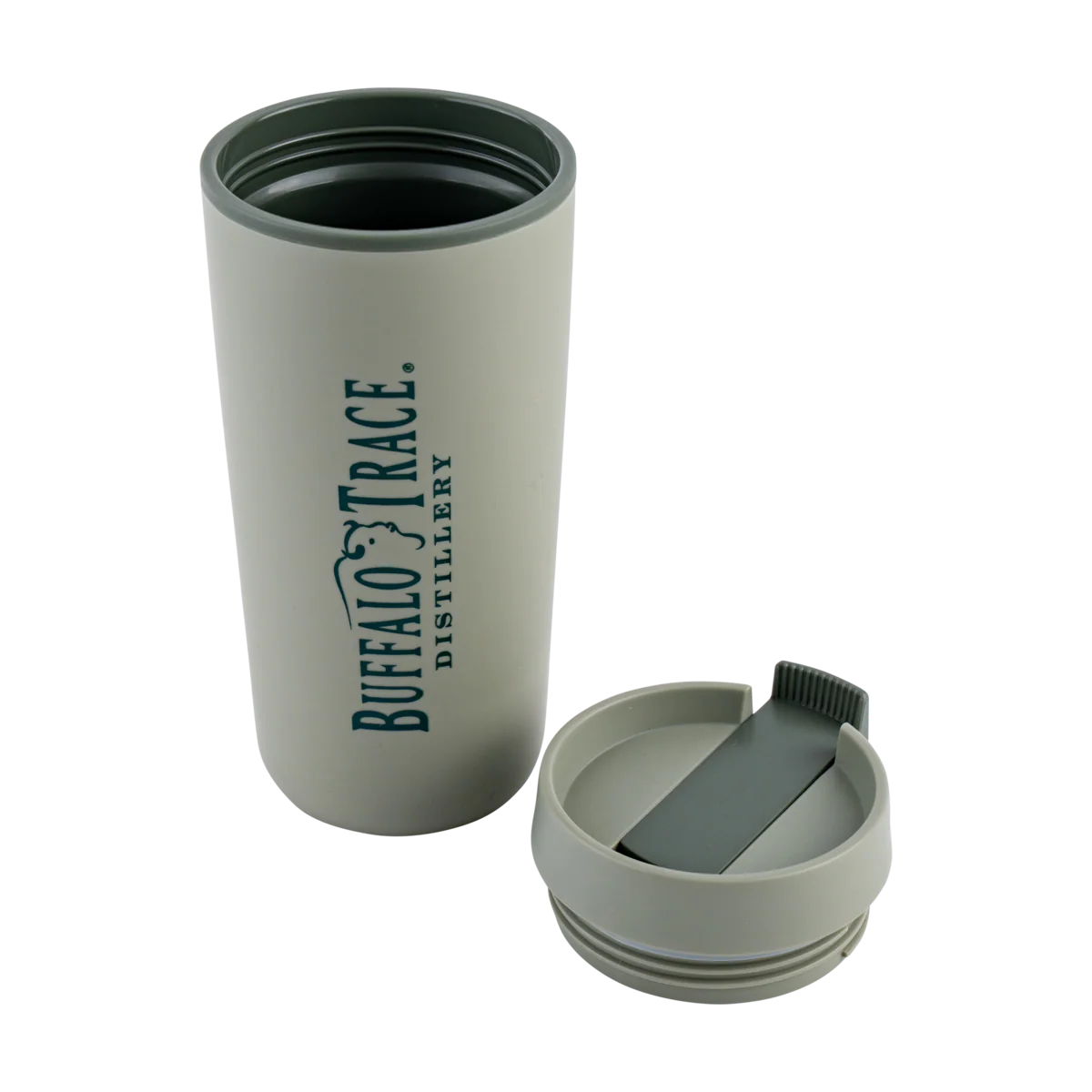 Buffalo Trace Green Travel Mug - Image 3