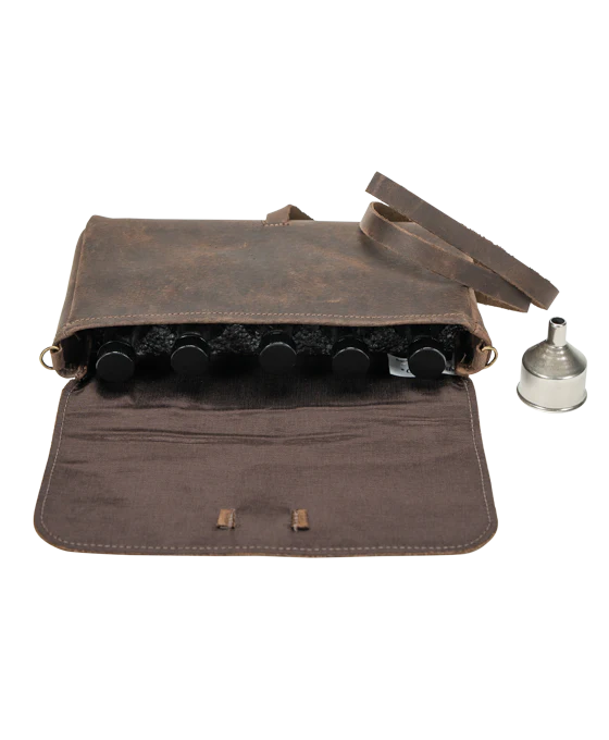 Buffalo Trace Leather Crossbody Bar with Detachable Strap - Image 4