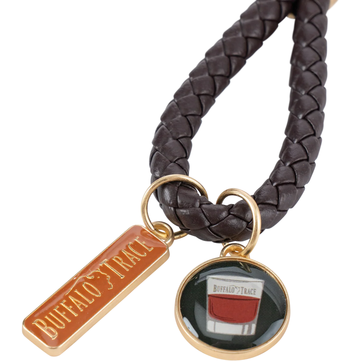 Buffalo Trace Logo Braided Keychain - Image 2