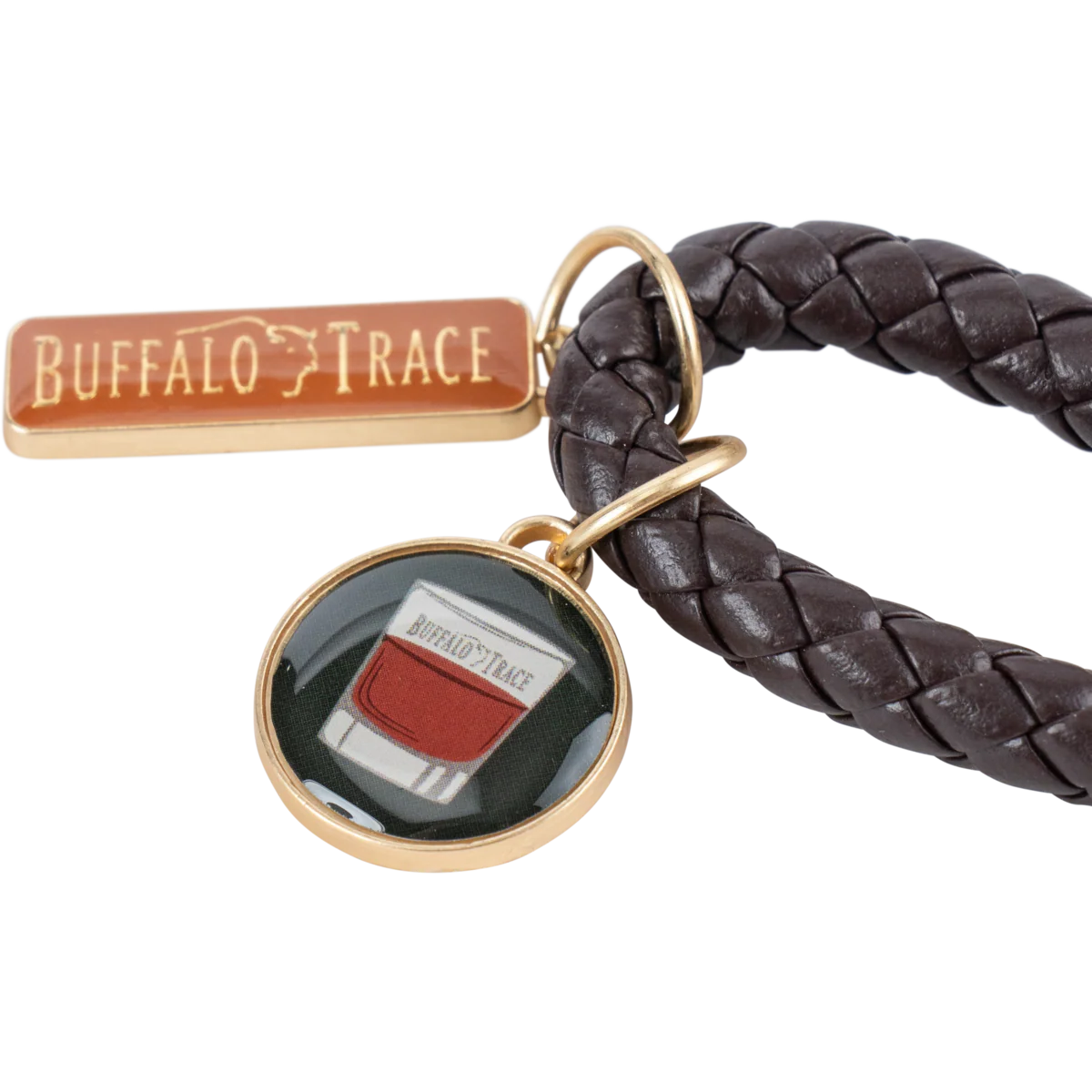 Buffalo Trace Logo Braided Keychain - Image 3