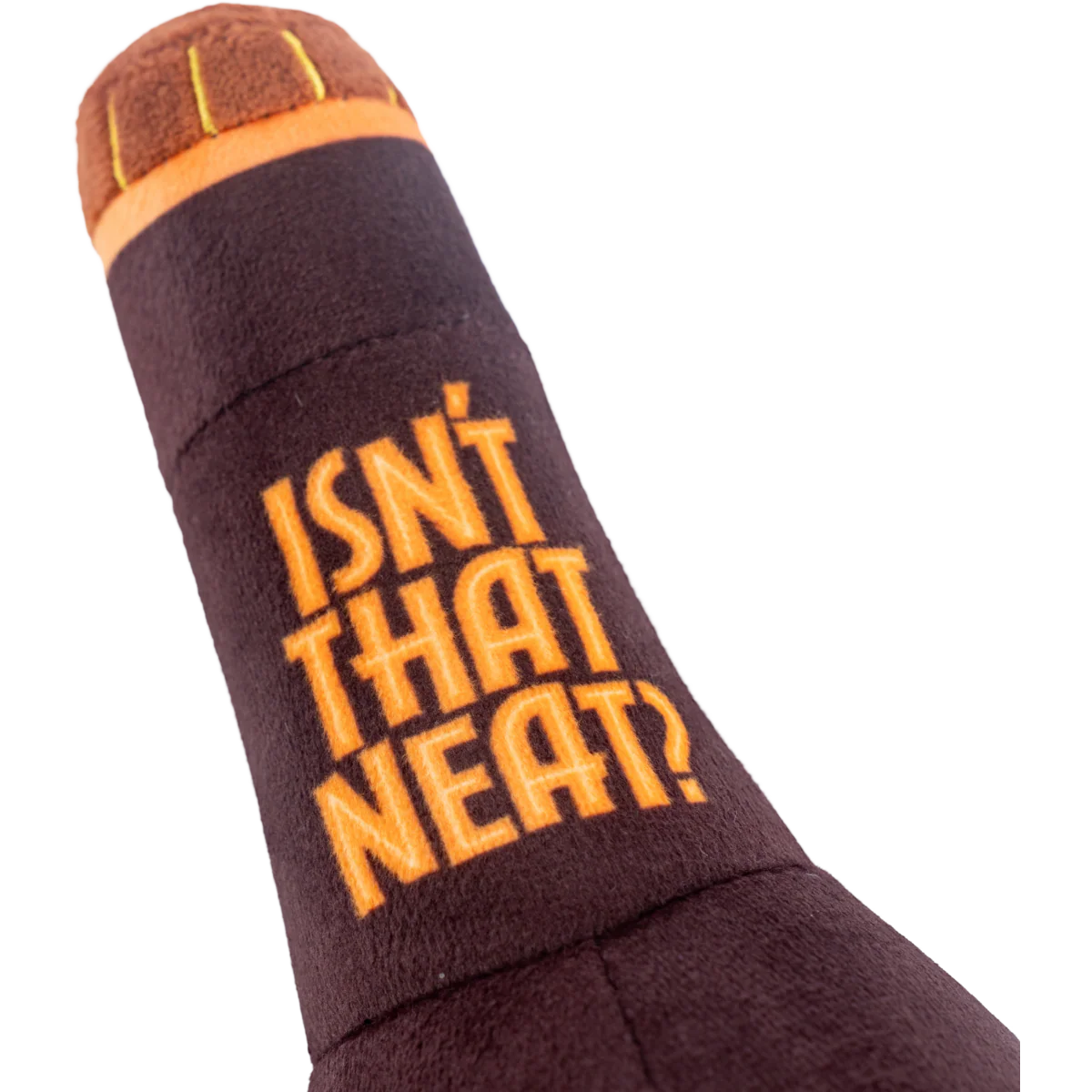 Buffalo Trace Plush Root Beer Bottle Dog Toy - Image 4