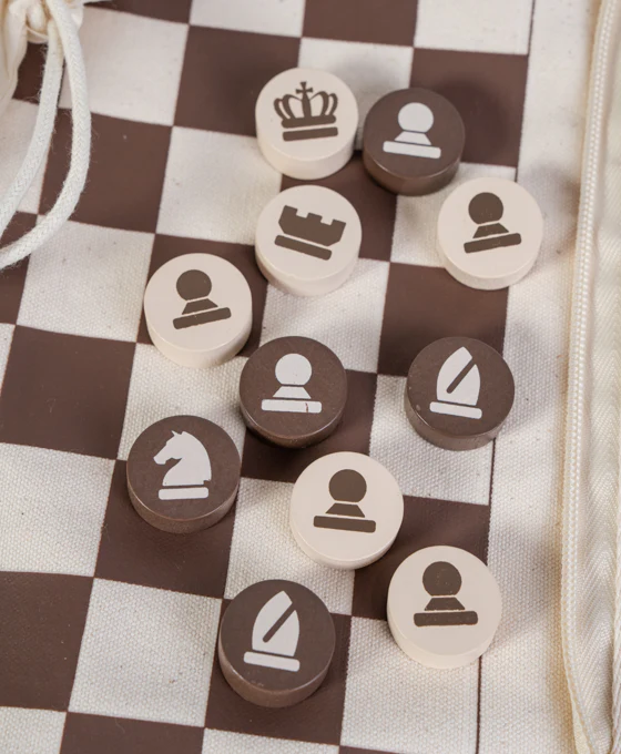 Portable Checkers & Chess Set for Bourbon Lovers On The Go - Image 3