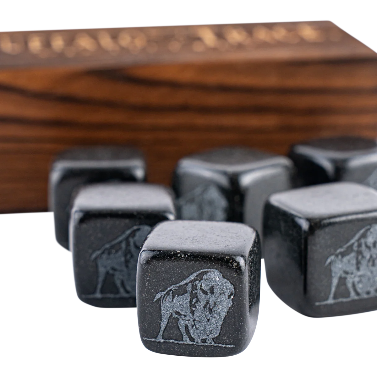 Buffalo Trace Whiskey Stone Box Set - Image 7