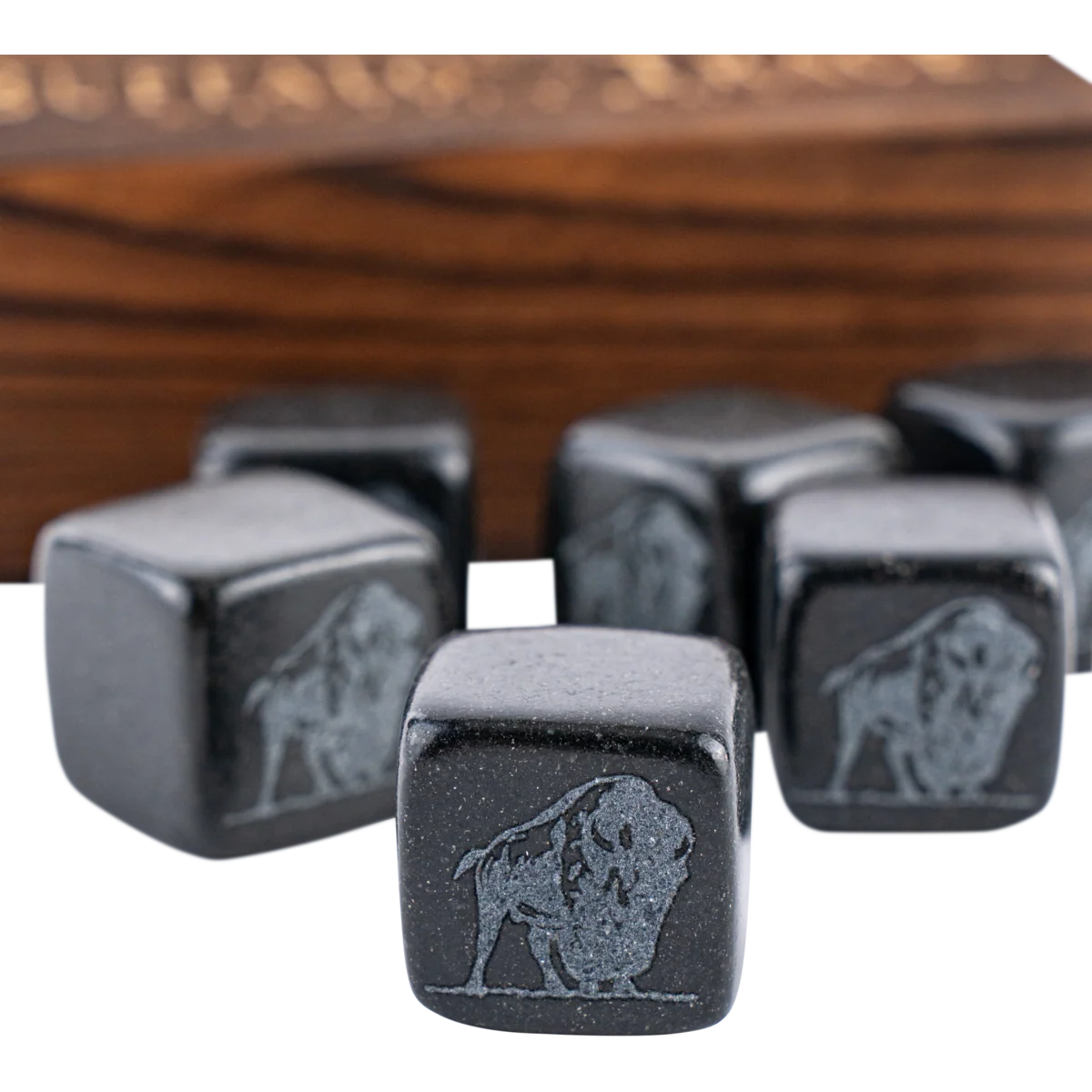 Buffalo Trace Whiskey Stone Box Set - Image 8