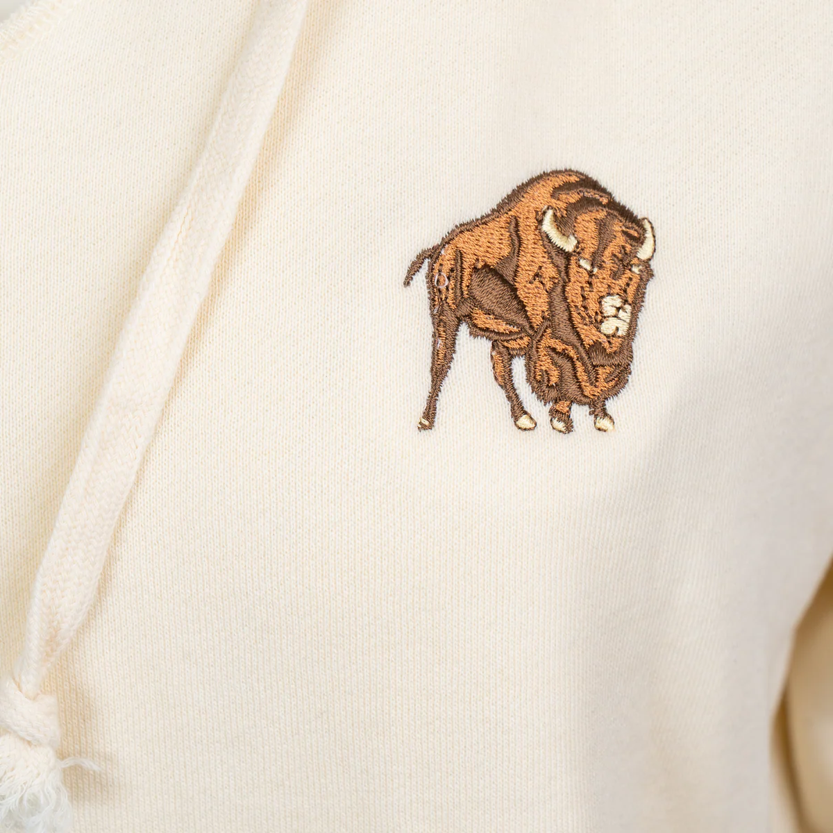 Buffalo Trace Women’s Cream Hoodie - Image 3