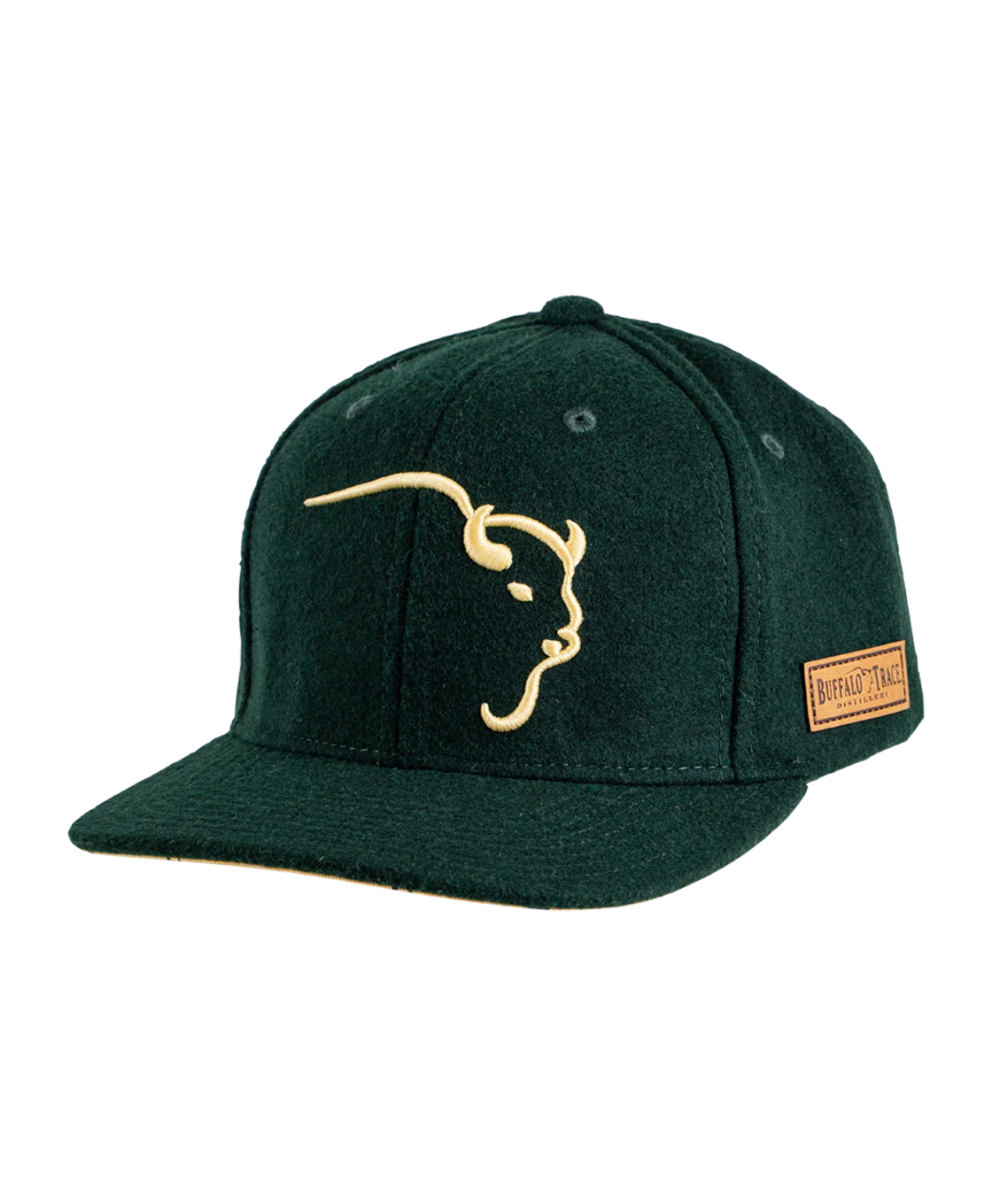 Buffalo Trace Wool Flatbill Hat