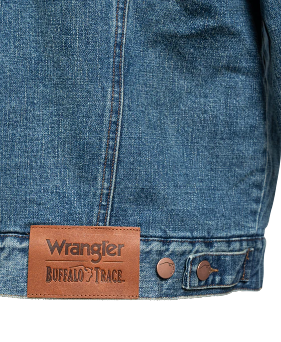 Buffalo Trace Wrangler Men's Barrel House Denim Jacket - Image 5