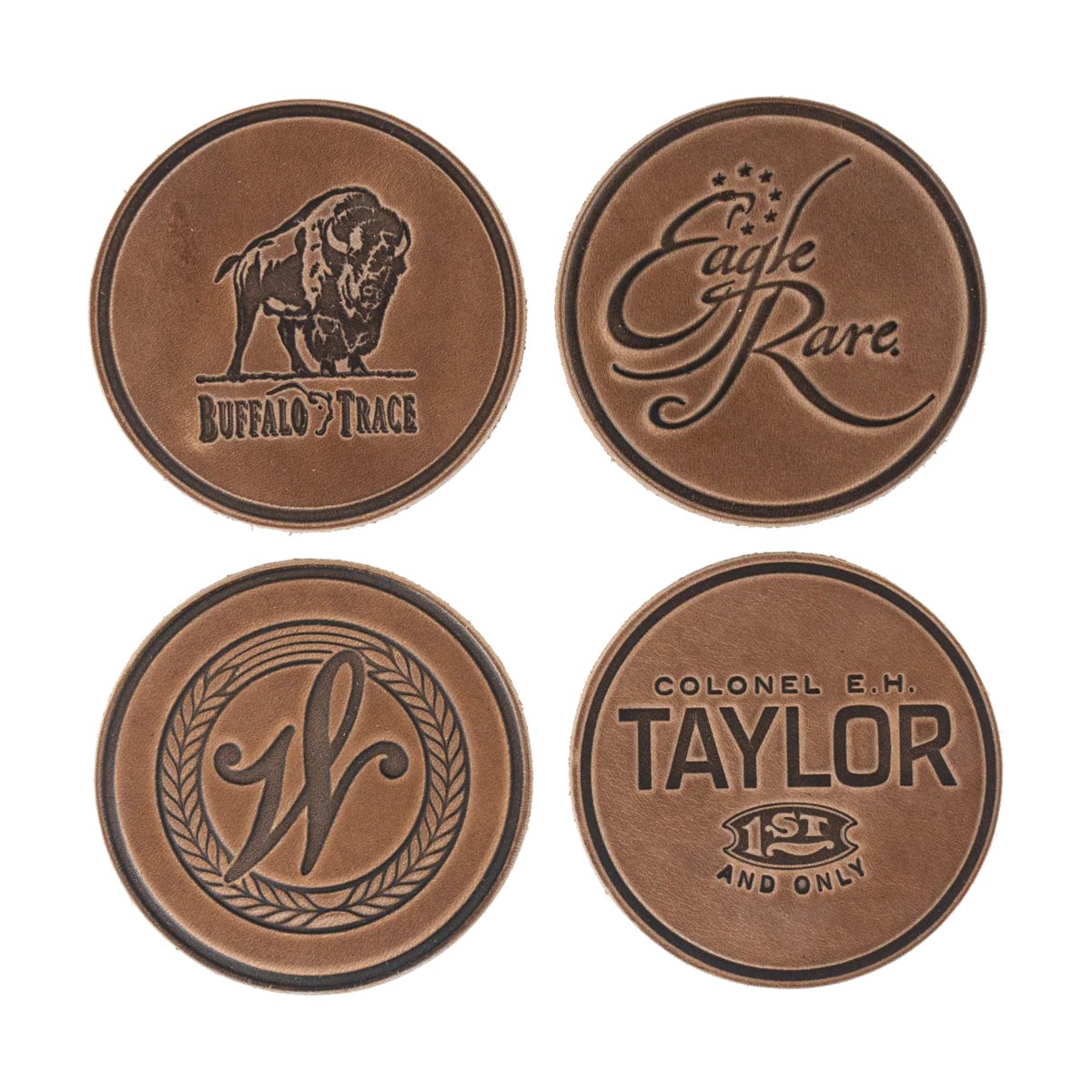 E.H. Taylor Leather Coaster - Image 2