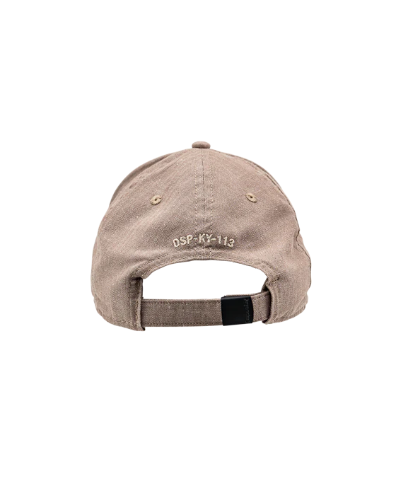Khaki Color Hat with Cream Buffalo Swoosh - Image 4