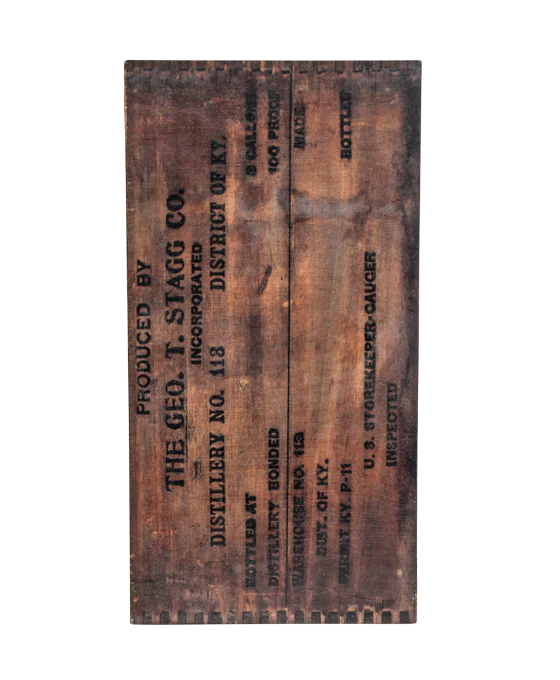 George T. Stagg Whiskey Souvenir Box - Image 4