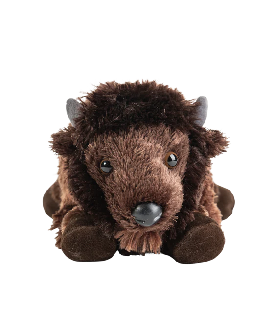12" Soft Plush Buffalo Toy – Bourbon-Inspired Collectible - Image 2