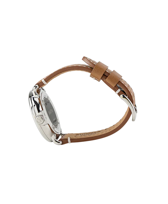 Shinola Buffalo Trace Runwell Watch – Green Dial Brown Strap - Image 4