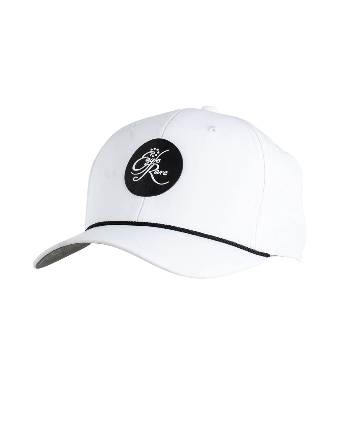White Eagle Rare Hat with Black Patch