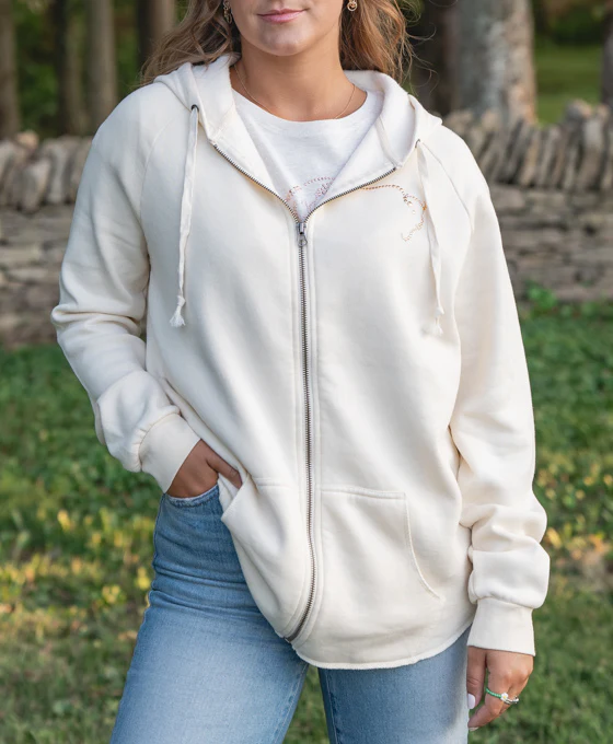 Women's Buffalo Trace Full-Zip Hoodie (L, 2XL) - Image 3